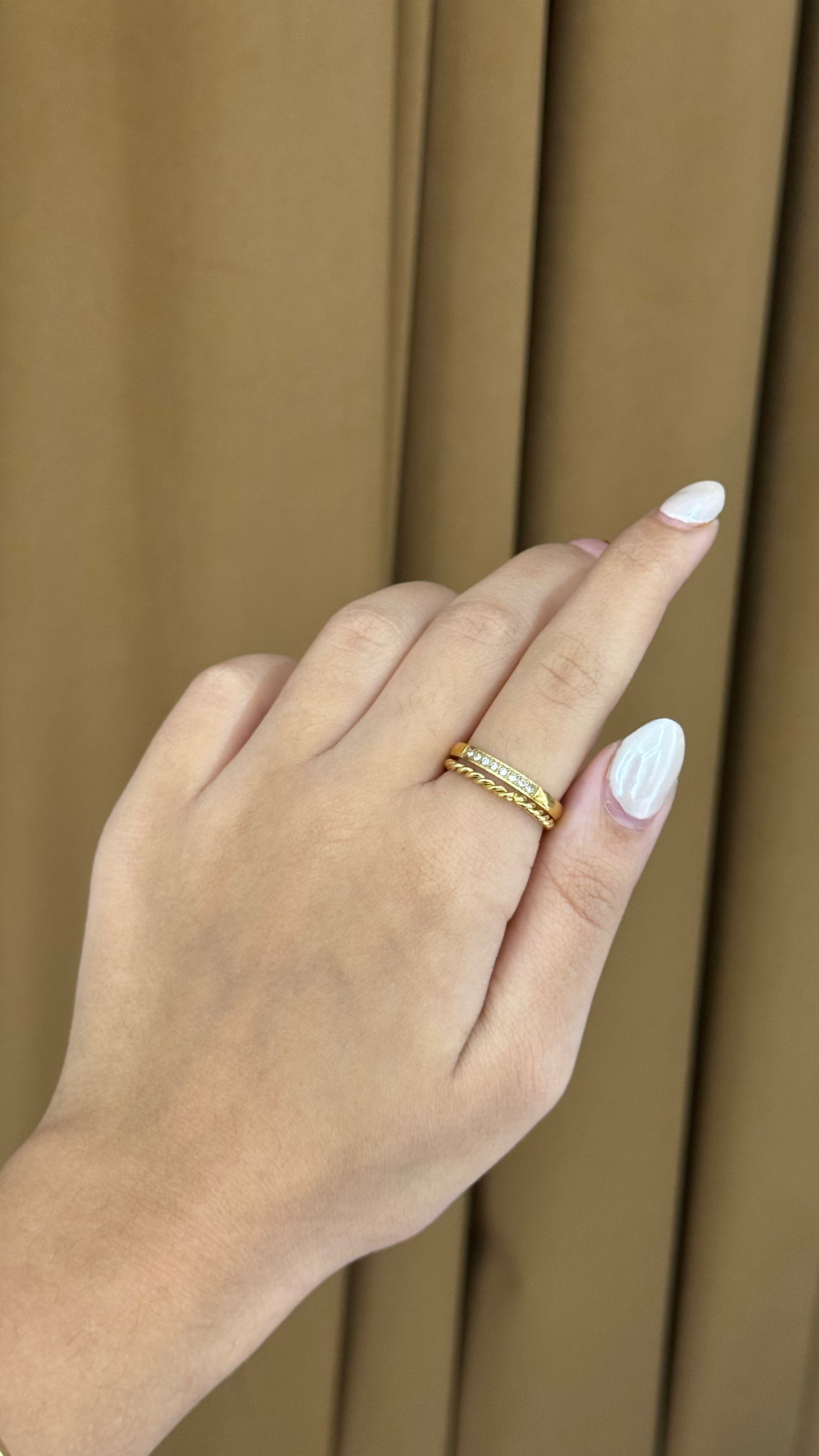 Minimal stack for 2 rings – Blingstrax
