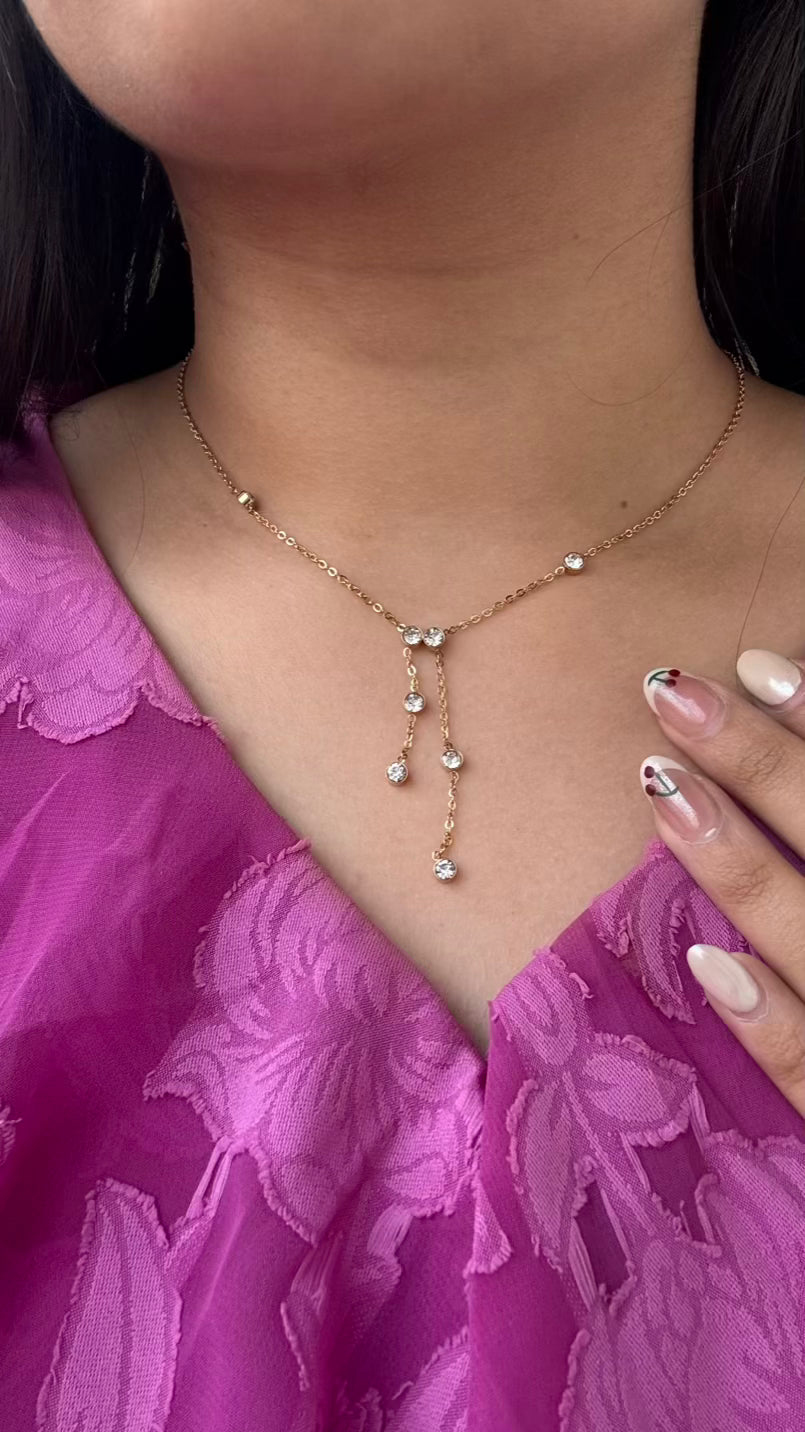 Dainty Luxe Drop Chain