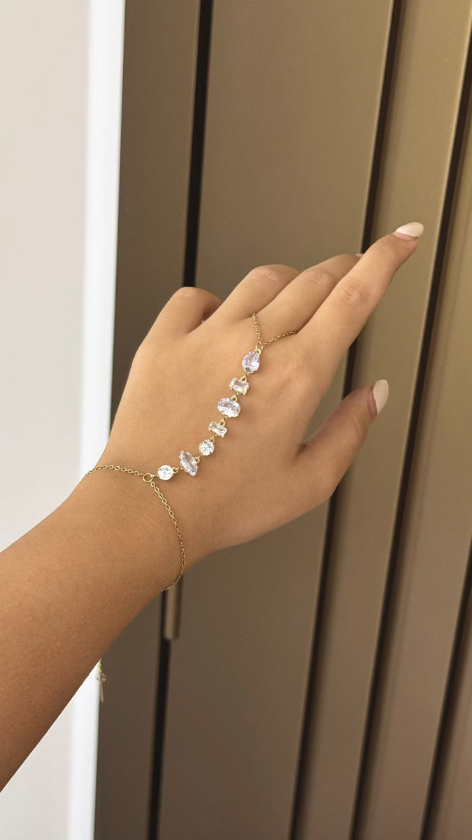Opal Mist hand chain – Blingstrax